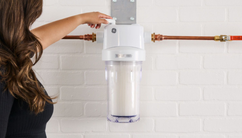 hard water treatment system installation